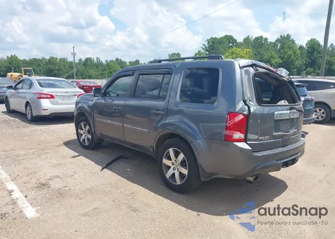 2012 Honda Pilot Touring z USA, uszkodzony, nr VIN 5FNYF3H96CB029904